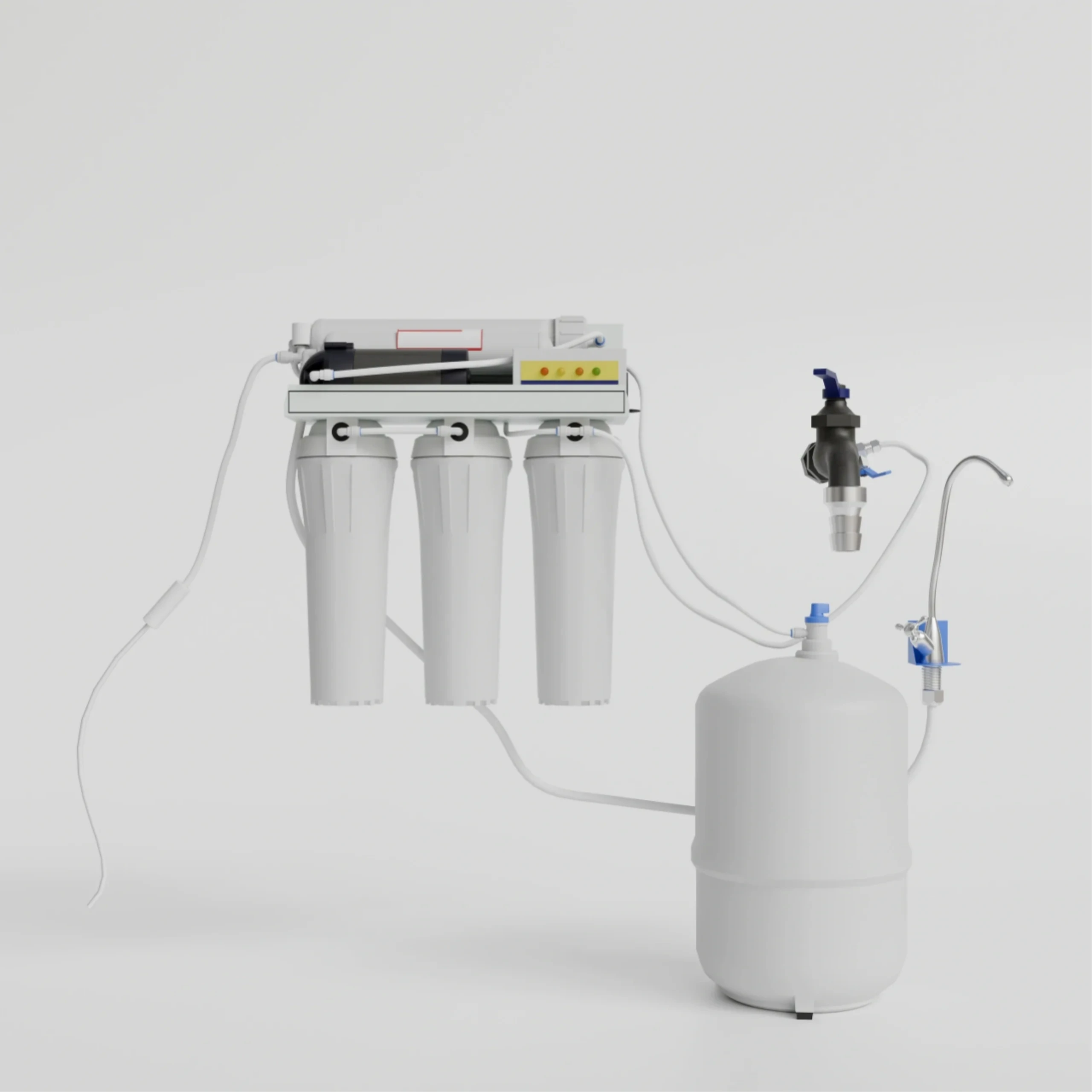 Family enjoying clean alkaline RO drinking water — Pure Aqua Columbus